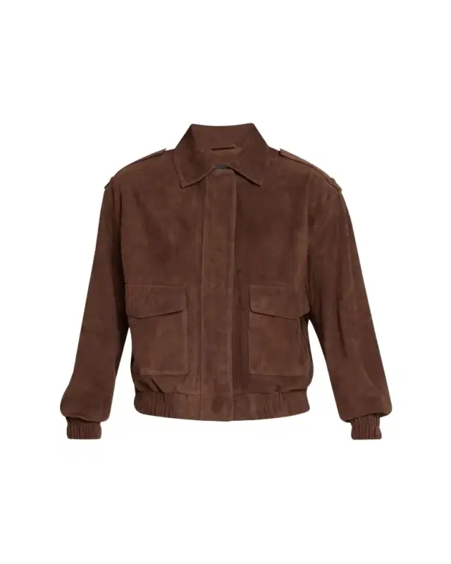 Halti Collared Suede Jacket