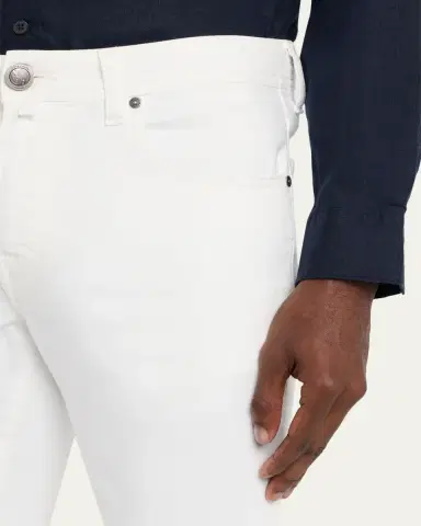 Jacob Cohen Men's Denim Slim-Straight Leg Five-Pocket Pants | Thumbnail 10