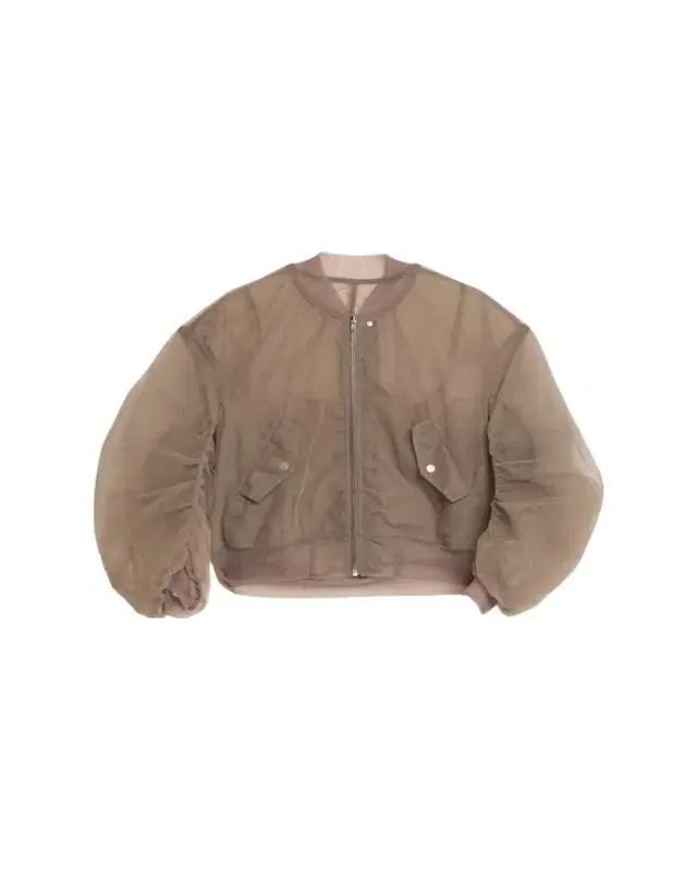 Secchia Flight Tulle Bomber Jacket
