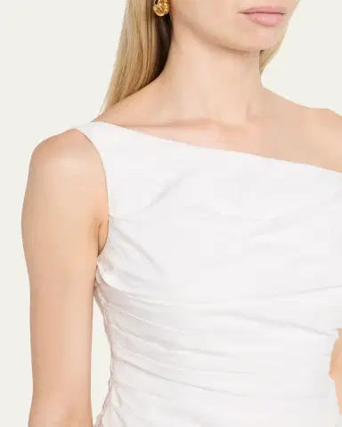 Cara Cara Zora A-Line Poplin Midi Dress | Thumbnail 5