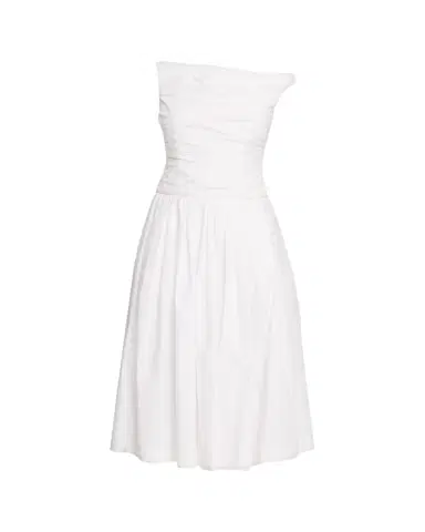 Cara Cara Zora A-Line Poplin Midi Dress | Thumbnail 1