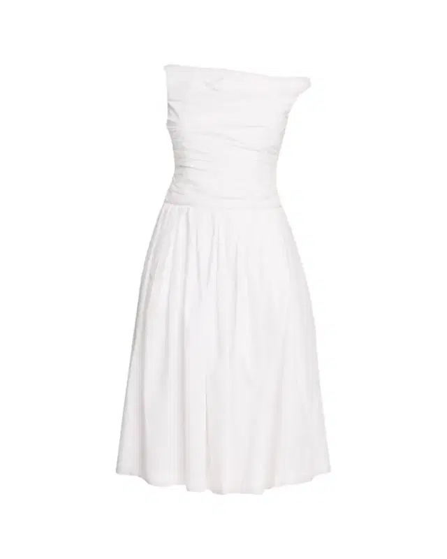Cara Cara Zora A-Line Poplin Midi Dress