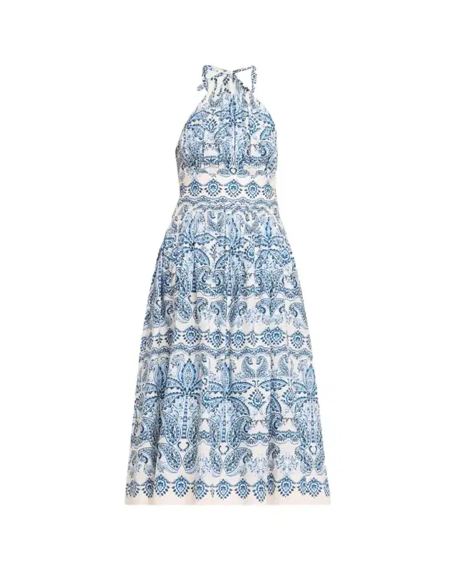 Cara Cara Denise Halter Midi Dress