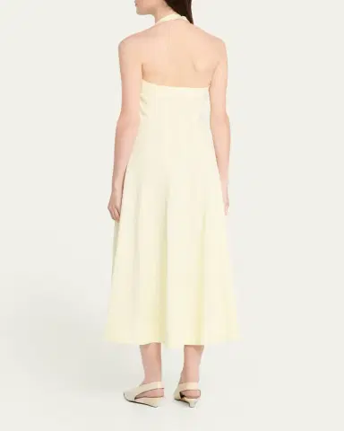 A.L.C. Elinor Halter Midi Dress | Thumbnail 3