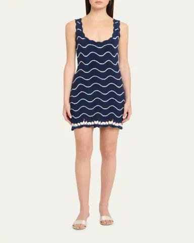 Cara Cara Orel Crochet Mini Dress | Thumbnail 2 Cara Cara Orel Crochet Mini Dress | Thumbnail 2