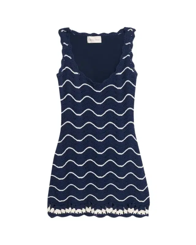 Cara Cara Orel Crochet Mini Dress