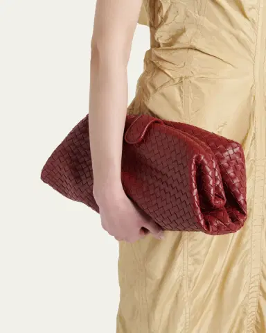 Bottega Veneta Lauren 1980 Leather Clutch Pouch Bag | Thumbnail 2 Bottega Veneta Lauren 1980 Leather Clutch Pouch Bag | Thumbnail 2