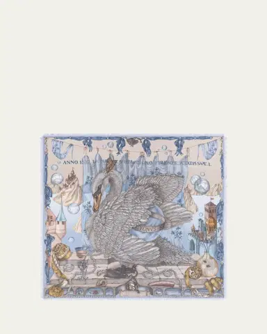 Sabina Savage The Celestial Steed Silk Twill Scarf | Thumbnail 5