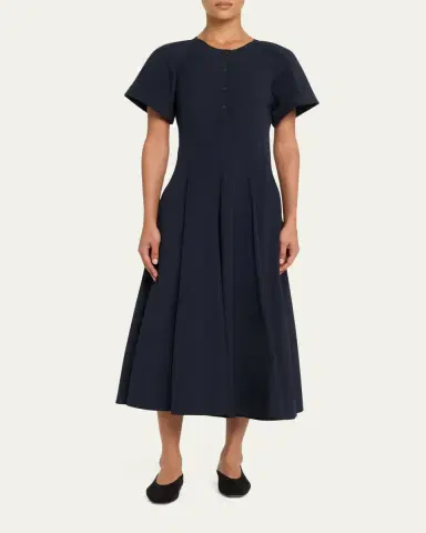 A.L.C. Lucille Cotton Poplin Midi Dress | Thumbnail 2 A.L.C. Lucille Cotton Poplin Midi Dress | Thumbnail 2