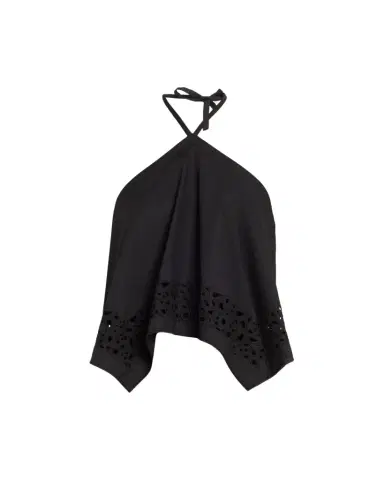 A.L.C. Aleia Cotton Eyelet Halter Top | Thumbnail 1 A.L.C. Aleia Cotton Eyelet Halter Top | Thumbnail 1