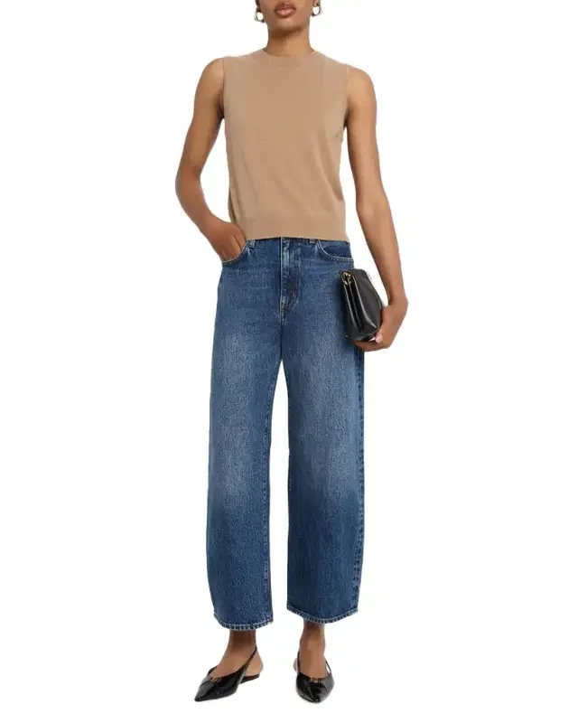 The Bow Crop Jeans