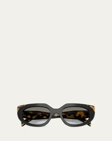 Prada PR D02SF 54MM Oval Sunglasses | Thumbnail 5 Prada PR D02SF 54MM Oval Sunglasses | Thumbnail 5