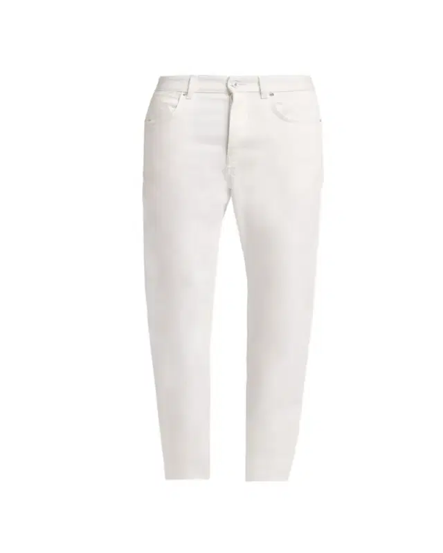 Givenchy Men's White Denim Straight-Leg Five-Pocket Pants