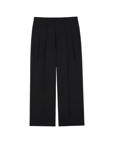 Givenchy Men's Double Pleated Wide-Leg Trousers | Thumbnail 1 Givenchy Men's Double Pleated Wide-Leg Trousers | Thumbnail 1