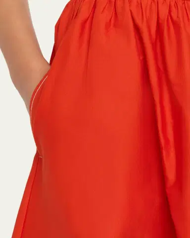 Jason Wu Collection Stretch Cotton Midi Skirt | Thumbnail 5 Jason Wu Collection Stretch Cotton Midi Skirt | Thumbnail 5