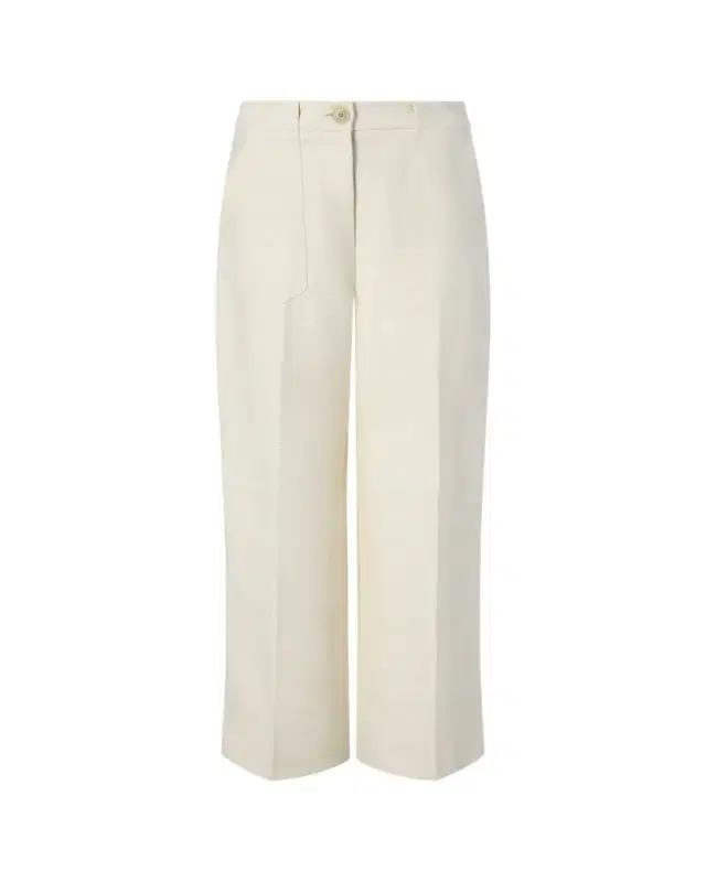 Attersee Silk-Linen Wide-Leg Utility Trousers