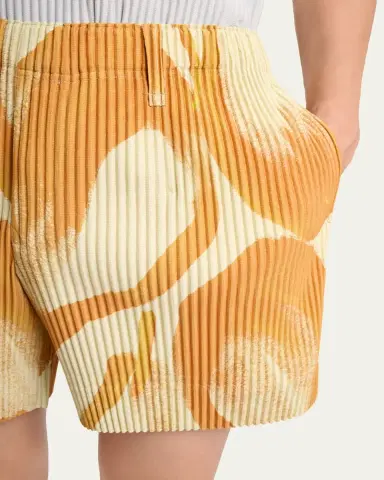 Homme Plissé Issey Miyake Men's Pleated Pull-On Shorts | Thumbnail 10 Homme Plissé Issey Miyake Men's Pleated Pull-On Shorts | Thumbnail 10