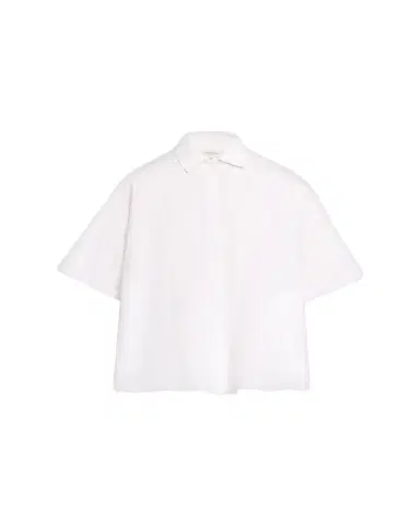 Lafayette 148 New York Pleated Cotton Shirt | Thumbnail 1 Lafayette 148 New York Pleated Cotton Shirt | Thumbnail 1