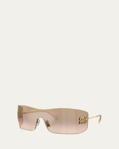 Miu Miu 144MM Shield Sunglasses | Thumbnail 2
