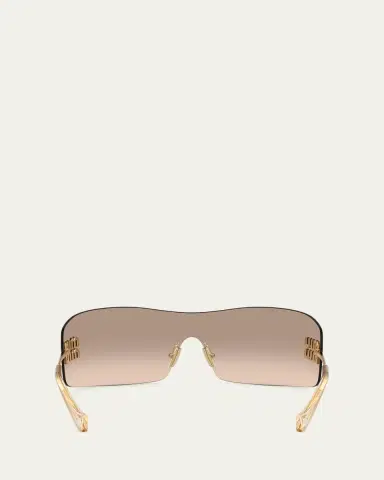 Miu Miu 144MM Shield Sunglasses | Thumbnail 4