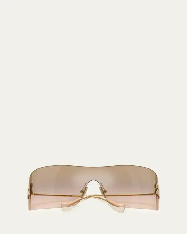 Miu Miu 144MM Shield Sunglasses | Thumbnail 5