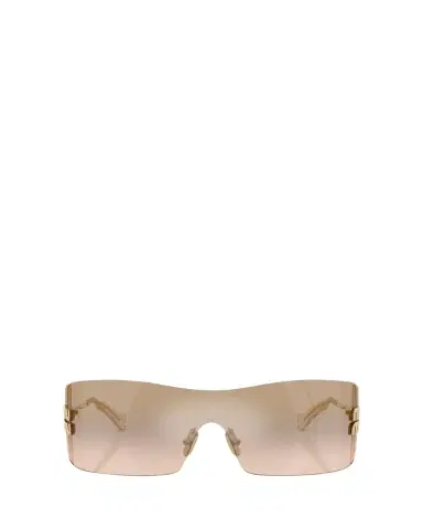 Miu Miu 144MM Shield Sunglasses | Thumbnail 1