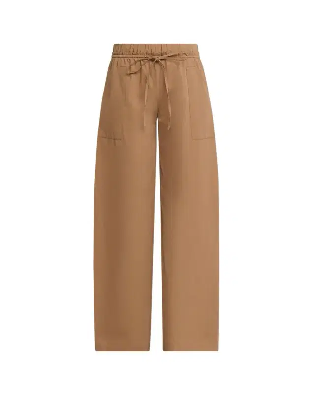 Vince Mid-Rise Cotton Drawstring Pants