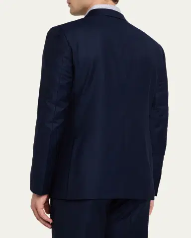Zegna Men's Wool Tonal Check Two-Piece Suit | Thumbnail 5 Zegna Men's Wool Tonal Check Two-Piece Suit | Thumbnail 5