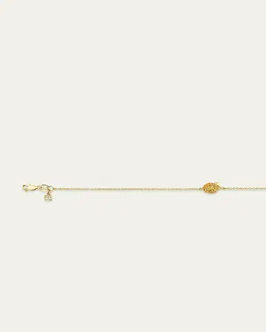 Sydney Evan 14K Yellow Sapphire Lemon Fixed Bracelet | Thumbnail 2