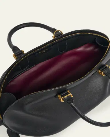 Balenciaga Bolero Medium Leather Bowling Bag | Thumbnail 4 Balenciaga Bolero Medium Leather Bowling Bag | Thumbnail 4