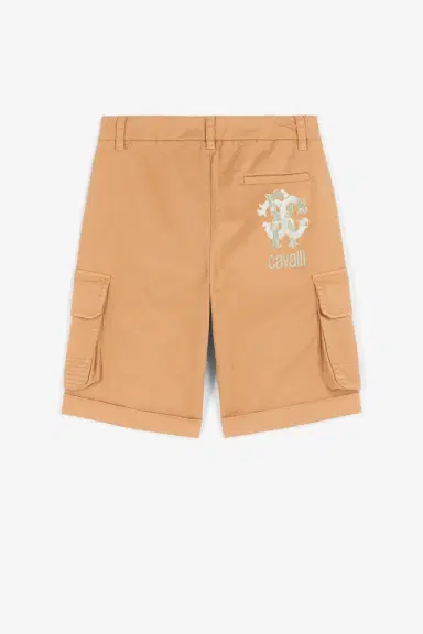 Roberto Cavalli Logo-print cargo shorts | Thumbnail 2