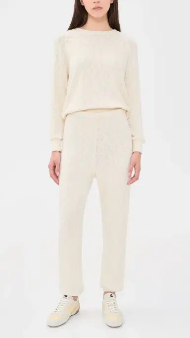 perfectwhitetee Keanu Coastal lub Sweatpants Natural | Thumbnail 5