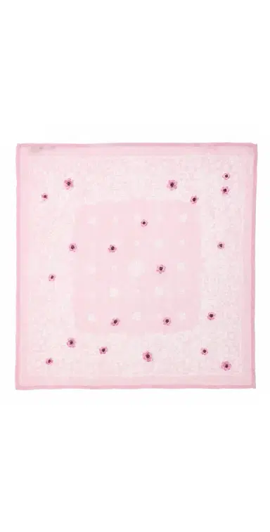 CHAN LUU Embroidered Bandana Pink One Size | Thumbnail 1