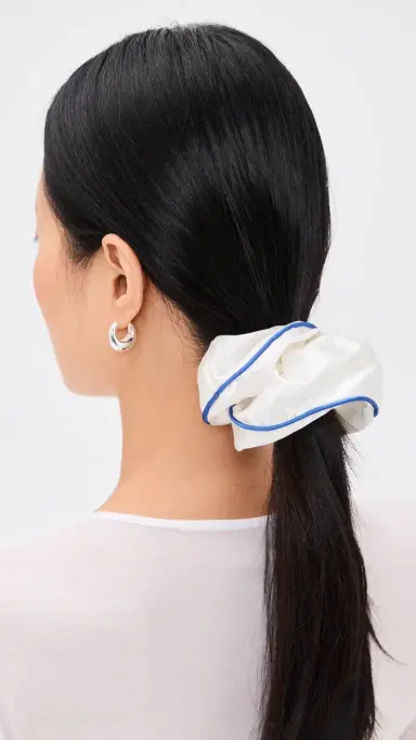 Slip Pure Silk Jumbo Scrunchie Courtside One Size | Thumbnail 3