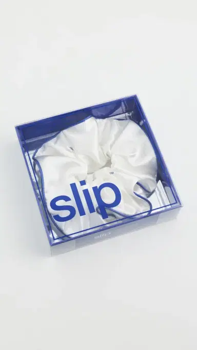 Slip Pure Silk Jumbo Scrunchie Courtside One Size | Thumbnail 4