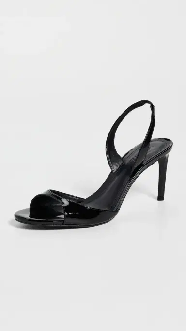Schutz Scarlett Sling Mid Heels Black 8 | Thumbnail 2