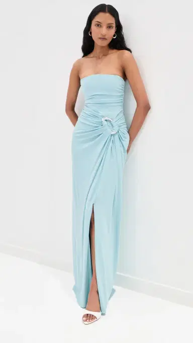 Simkhai Emma Sleeveless Bustier Gown | Thumbnail 2 Simkhai Emma Sleeveless Bustier Gown | Thumbnail 2