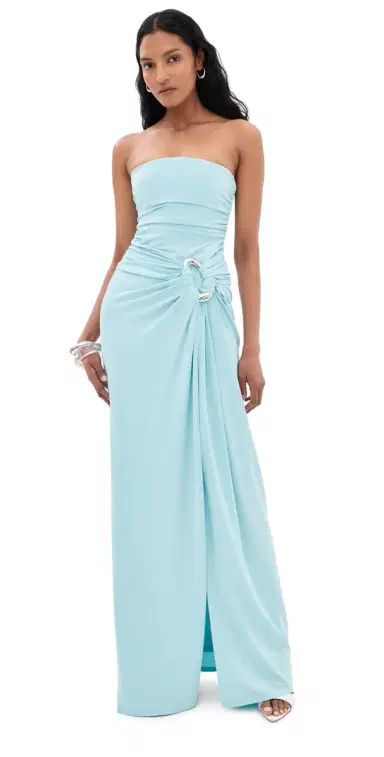 Simkhai Emma Sleeveless Bustier Gown | Thumbnail 1 Simkhai Emma Sleeveless Bustier Gown | Thumbnail 1