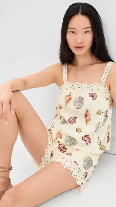 Bailey Rose Shell Blouse Cream | Thumbnail 2