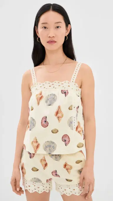 Bailey Rose Shell Blouse Cream | Thumbnail 3