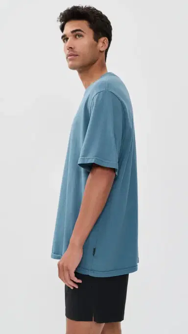 Malbon Bermuda Tee Aegean Blue | Thumbnail 4