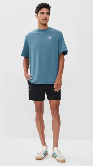 Malbon Bermuda Tee Aegean Blue | Thumbnail 5