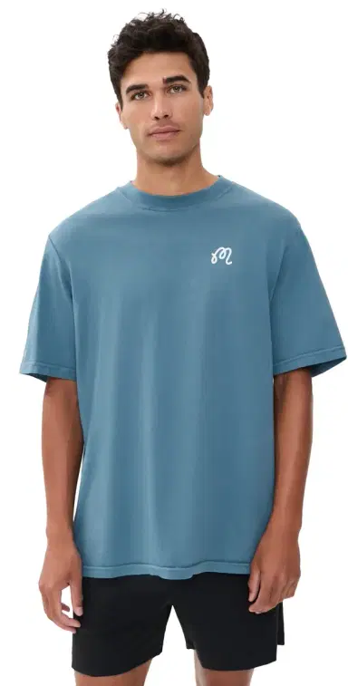 Malbon Bermuda Tee Aegean Blue | Thumbnail 1
