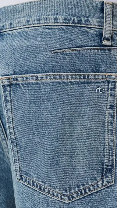 rag & bone Baggy Denim Shorts 11.5 Beacon | Thumbnail 6