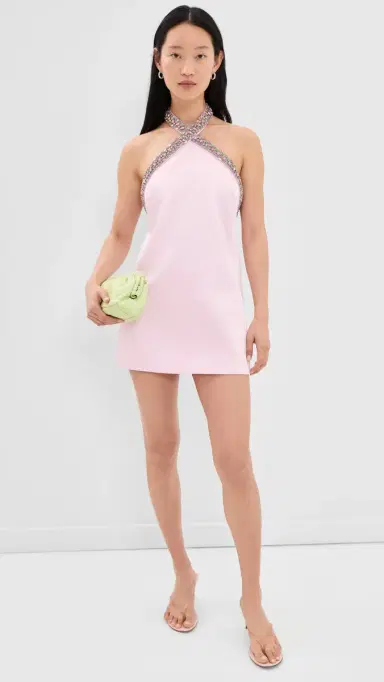 Retrofête Sabry Embellished Dress Rosa L | Thumbnail 5 Retrofête Sabry Embellished Dress Rosa L | Thumbnail 5