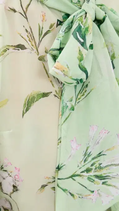 House of Aama Swamp Rose Victorian Button Down Shirt | Thumbnail 6