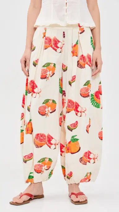 Free People Moonflower Balloon Pants Funky Fruits/Tea C M | Thumbnail 2 Free People Moonflower Balloon Pants Funky Fruits/Tea C M | Thumbnail 2