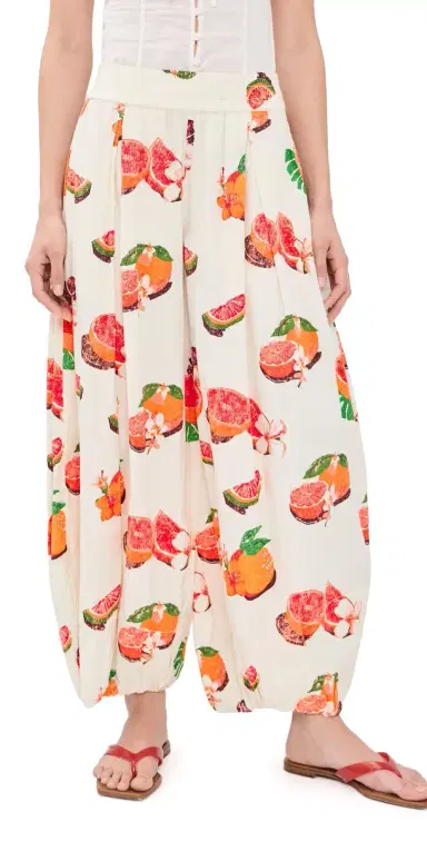 Free People Moonflower Balloon Pants Funky Fruits/Tea C M | Thumbnail 1 Free People Moonflower Balloon Pants Funky Fruits/Tea C M | Thumbnail 1