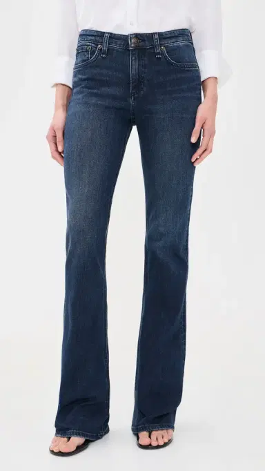 rag & bone Kinsley Low Rise Bootcut Jeans Lulu | Thumbnail 2 rag & bone Kinsley Low Rise Bootcut Jeans Lulu | Thumbnail 2