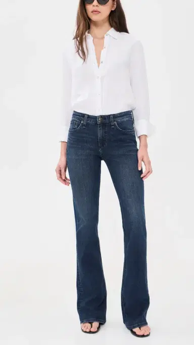 rag & bone Kinsley Low Rise Bootcut Jeans Lulu | Thumbnail 5 rag & bone Kinsley Low Rise Bootcut Jeans Lulu | Thumbnail 5